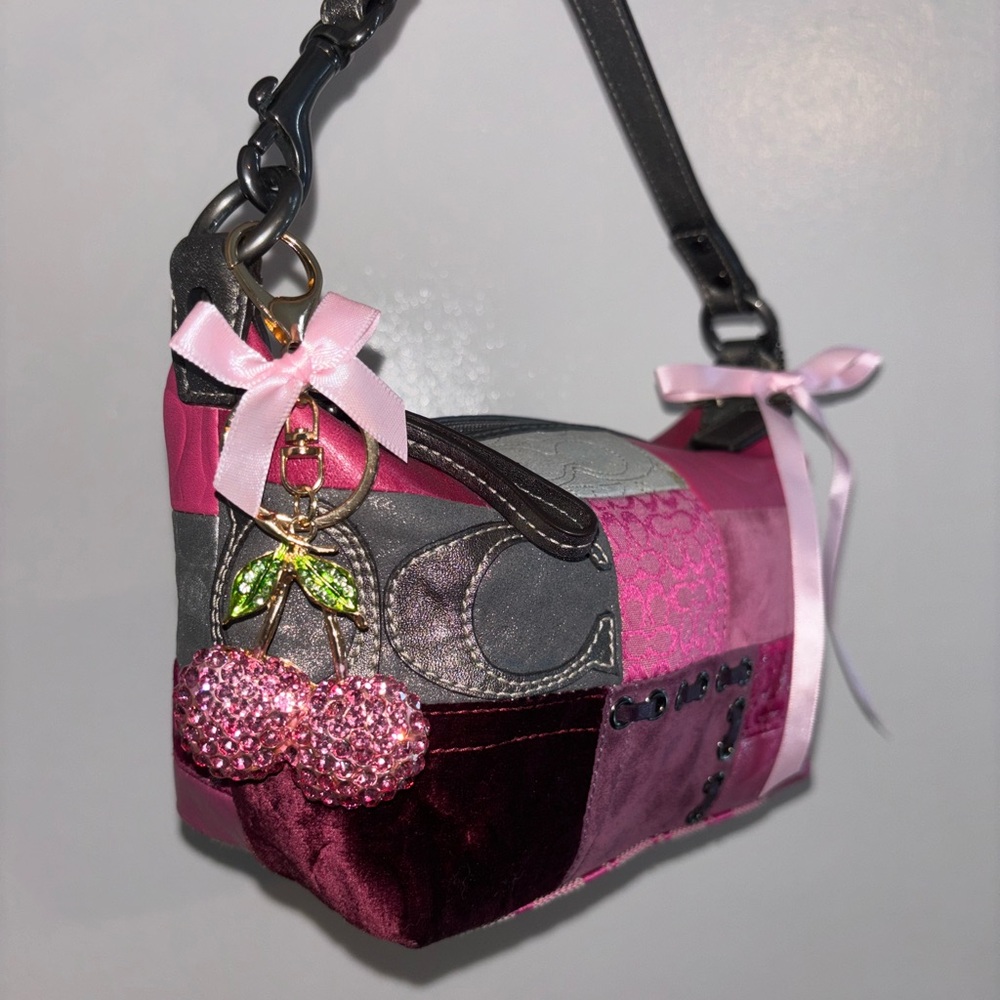 🎀 Vintage Y2k Coach Patchwork, very rare 🎀